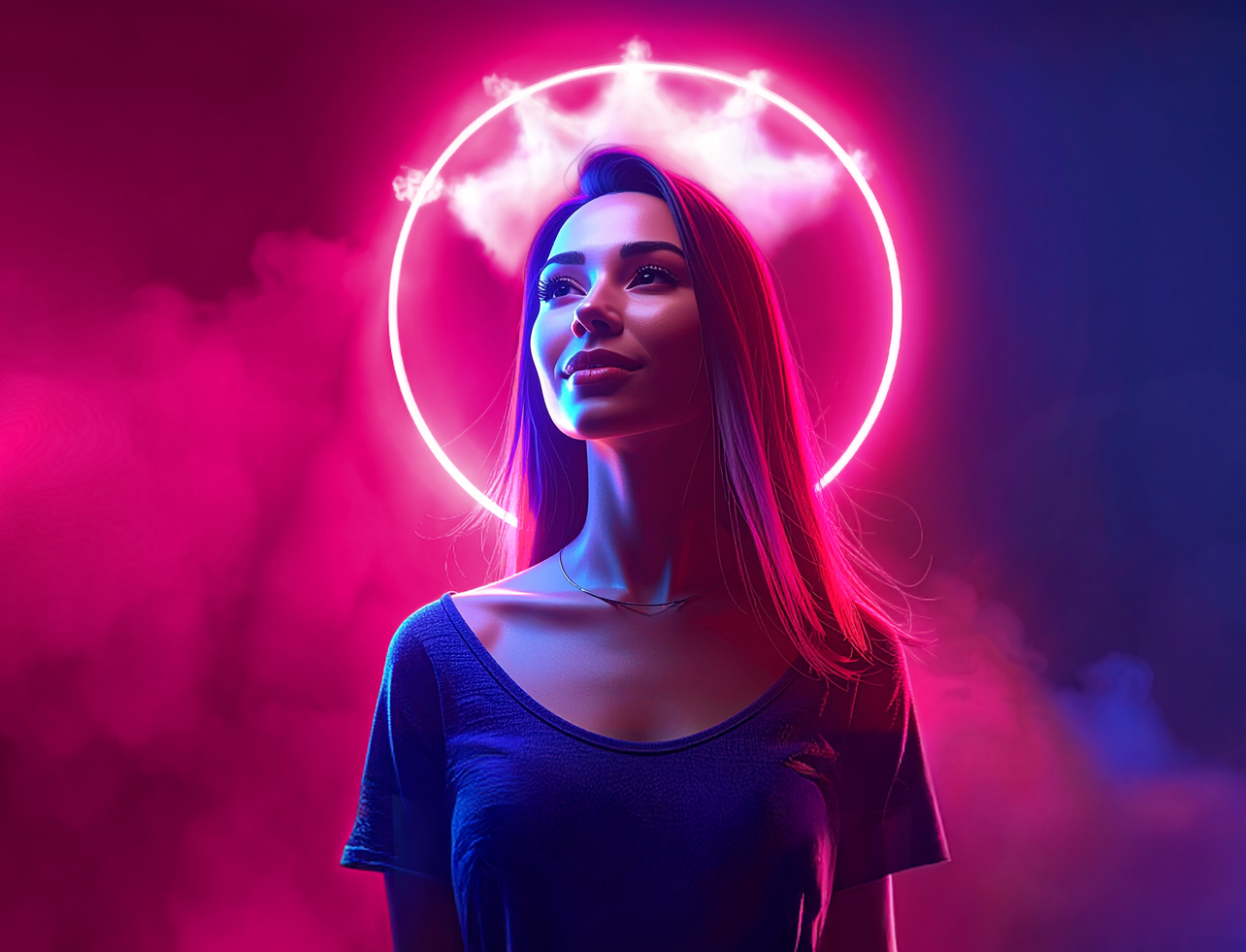 Dieses Bild ist mit KI generiert/ CLOUD CROWN