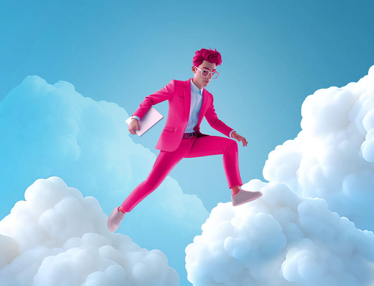 Dieses Bild ist mit KI generiert/ CLOUD LEAPER