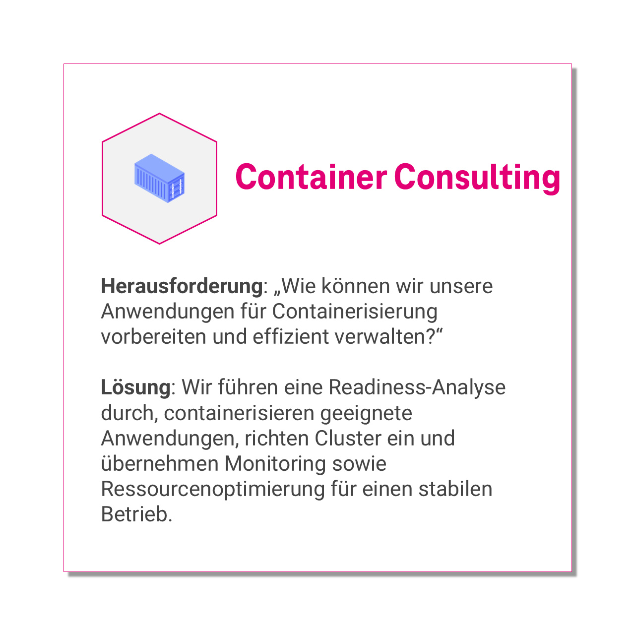 Container Consulting Container Consulting